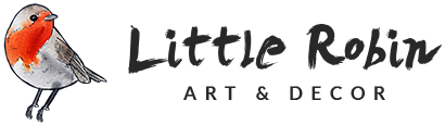 Little Robin Nursery Art Logo